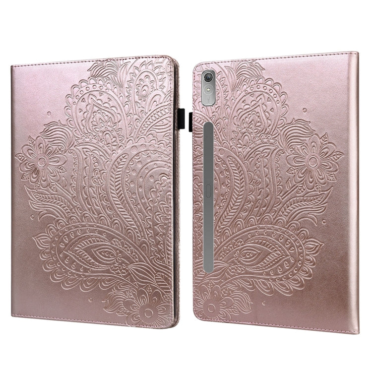 Custodia per tablet in pelle con motivo in rilievo pavone, For Lenovo Tab M8 4th Gen TB-300FU, For Lenovo Tab P11 Gen 2, For Lenovo Tab P11 Pro Gen 2, For Huawei MatePad SE 10.4 2022