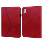 Custodia per tablet in pelle goffrata a righe, For Lenovo Tab M8 4th Gen TB-300FU, For Lenovo Tab P11 Gen 2, For Lenovo Tab P11 Pro Gen 2