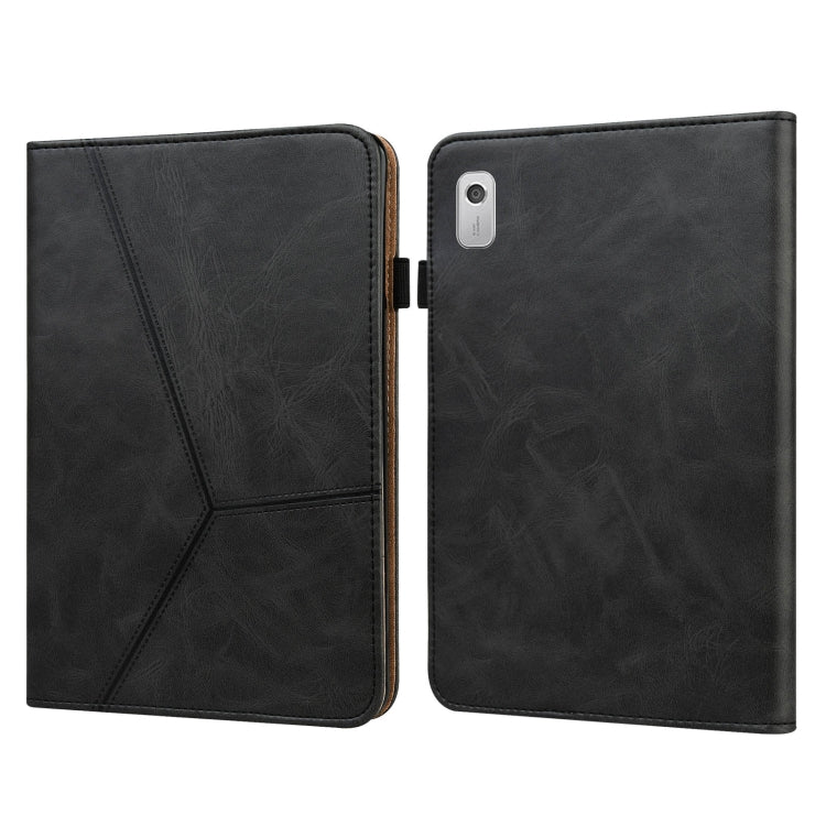Custodia per tablet in pelle goffrata a righe, For Lenovo Tab M8 4th Gen TB-300FU, For Lenovo Tab P11 Gen 2, For Lenovo Tab P11 Pro Gen 2