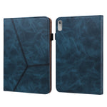Custodia per tablet in pelle goffrata a righe, For Lenovo Tab M8 4th Gen TB-300FU, For Lenovo Tab P11 Gen 2, For Lenovo Tab P11 Pro Gen 2
