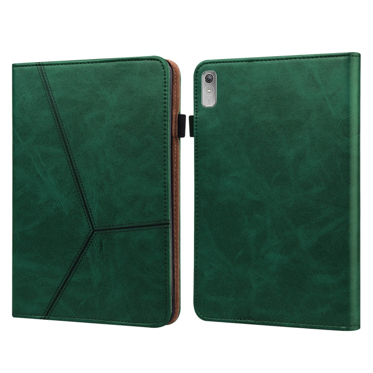Custodia per tablet in pelle goffrata a righe, For Lenovo Tab M8 4th Gen TB-300FU, For Lenovo Tab P11 Gen 2, For Lenovo Tab P11 Pro Gen 2