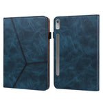 Custodia per tablet in pelle goffrata a righe, For Lenovo Tab M8 4th Gen TB-300FU, For Lenovo Tab P11 Gen 2, For Lenovo Tab P11 Pro Gen 2