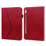 Custodia per tablet in pelle goffrata a righe, For Lenovo Tab M8 4th Gen TB-300FU, For Lenovo Tab P11 Gen 2, For Lenovo Tab P11 Pro Gen 2