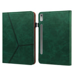 Custodia per tablet in pelle goffrata a righe, For Lenovo Tab M8 4th Gen TB-300FU, For Lenovo Tab P11 Gen 2, For Lenovo Tab P11 Pro Gen 2