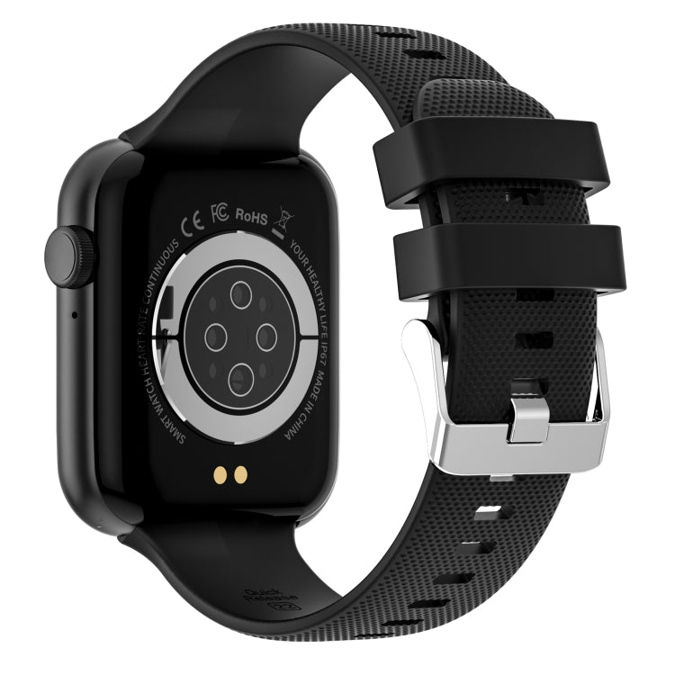HT15 1,85 pollici Silicone Band IP67 Smart Watch impermeabile, supporto chiamate Bluetooth / monitoraggio del sonno