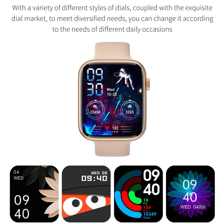 HT15 1,85 pollici Silicone Band IP67 Smart Watch impermeabile, supporto chiamate Bluetooth / monitoraggio del sonno