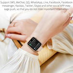 HT15 1,85 pollici Silicone Band IP67 Smart Watch impermeabile, supporto chiamate Bluetooth / monitoraggio del sonno