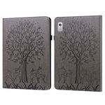 Custodia per tablet in pelle goffrata con motivo albero e cervo, For Lenovo Tab M8 4th Gen TB-300FU, For Lenovo Tab P11 Gen 2, For Lenovo Tab P11 Pro Gen 2, For Huawei MatePad SE 10.4 2022