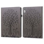 Custodia per tablet in pelle goffrata con motivo albero e cervo, For Lenovo Tab M8 4th Gen TB-300FU, For Lenovo Tab P11 Gen 2, For Lenovo Tab P11 Pro Gen 2, For Huawei MatePad SE 10.4 2022