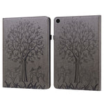Custodia per tablet in pelle goffrata con motivo albero e cervo, For Lenovo Tab M8 4th Gen TB-300FU, For Lenovo Tab P11 Gen 2, For Lenovo Tab P11 Pro Gen 2, For Huawei MatePad SE 10.4 2022