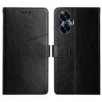 HT01 Cassa del telefono di cuoio di vibrazione del modello a forma di Y, For Realme C55, For Xiaomi Redmi Note 12 4G Global, For Honor X9a 5G / Magic5 Lite, For Honor X5 4G