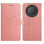 HT01 Cassa del telefono di cuoio di vibrazione del modello a forma di Y, For Realme C55, For Xiaomi Redmi Note 12 4G Global, For Honor X9a 5G / Magic5 Lite, For Honor X5 4G