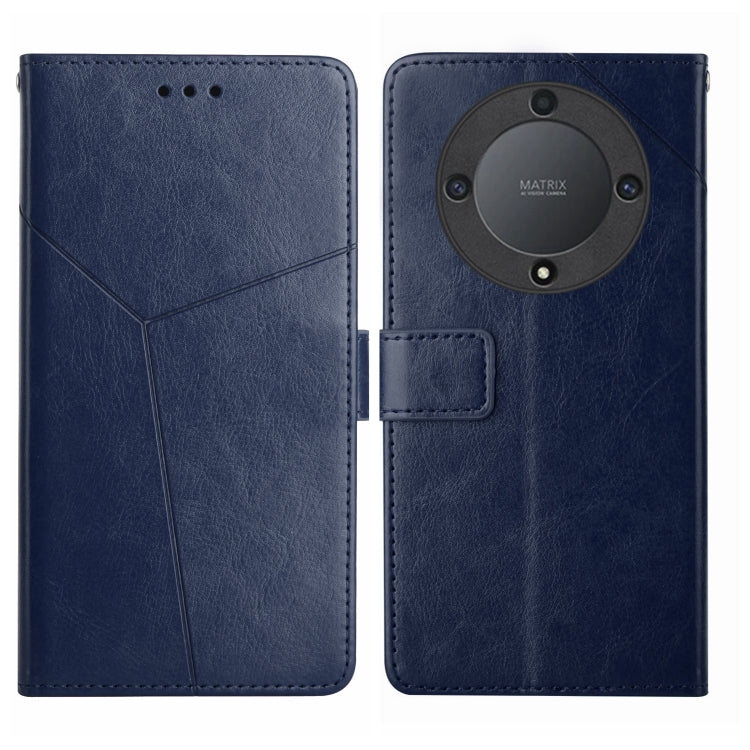 HT01 Cassa del telefono di cuoio di vibrazione del modello a forma di Y, For Realme C55, For Xiaomi Redmi Note 12 4G Global, For Honor X9a 5G / Magic5 Lite, For Honor X5 4G