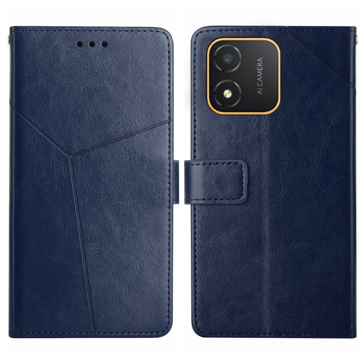 HT01 Cassa del telefono di cuoio di vibrazione del modello a forma di Y, For Realme C55, For Xiaomi Redmi Note 12 4G Global, For Honor X9a 5G / Magic5 Lite, For Honor X5 4G
