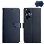 Custodia per telefono flip in vera pelle a prova di impronte digitali, For Realme C55, For Xiaomi Redmi Note 12 4G Global, For Honor X9a 5G / Magic5 Lite, For Honor X5 4G