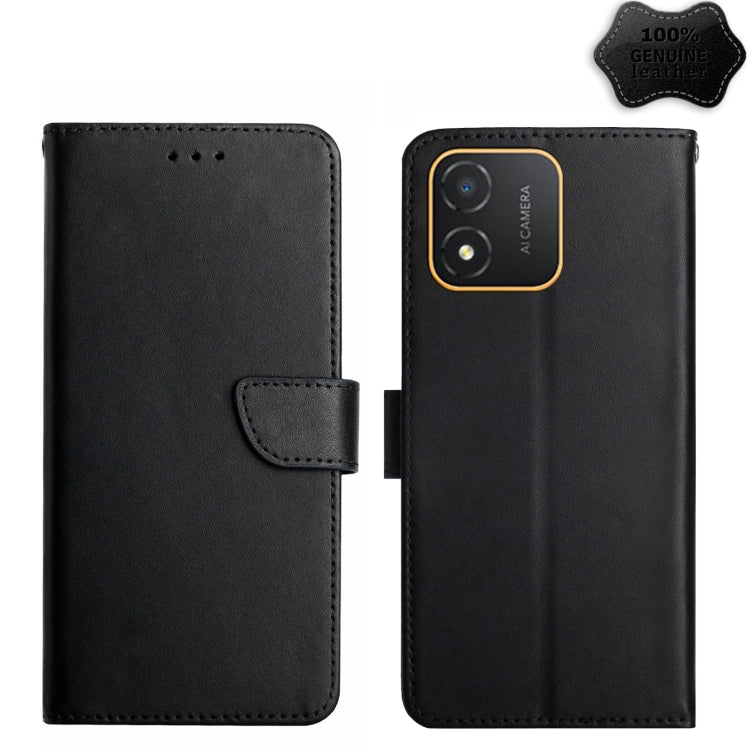 Custodia per telefono flip in vera pelle a prova di impronte digitali, For Realme C55, For Xiaomi Redmi Note 12 4G Global, For Honor X9a 5G / Magic5 Lite, For Honor X5 4G