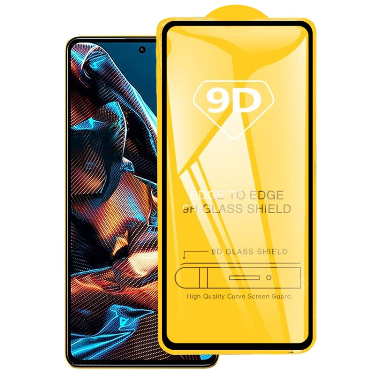 Pellicola in vetro temperato a schermo intero con colla intera 9D, For Xiaomi Poco X5 Pro (1 PCS)