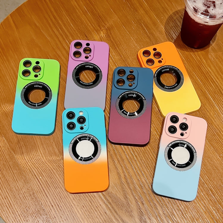 Gradient Skin Feel Custodia magnetica per telefono MagSafe, For iPhone 13 Pro Max, For iPhone 13 Pro, For iPhone 13, For iPhone 12 Pro Max