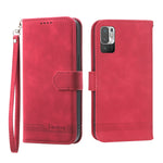 Custodia per cellulare in pelle Dierfeng Dream Line, For Xiaomi Redmi 10 5G, For Xiaomi Redmi Note 10, For Xiaomi Redmi Note 10 Pro, For Xiaomi Poco M4 Pro 4G