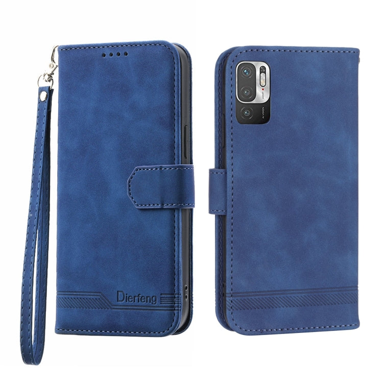 Custodia per cellulare in pelle Dierfeng Dream Line, For Xiaomi Redmi 10 5G, For Xiaomi Redmi Note 10, For Xiaomi Redmi Note 10 Pro, For Xiaomi Poco M4 Pro 4G