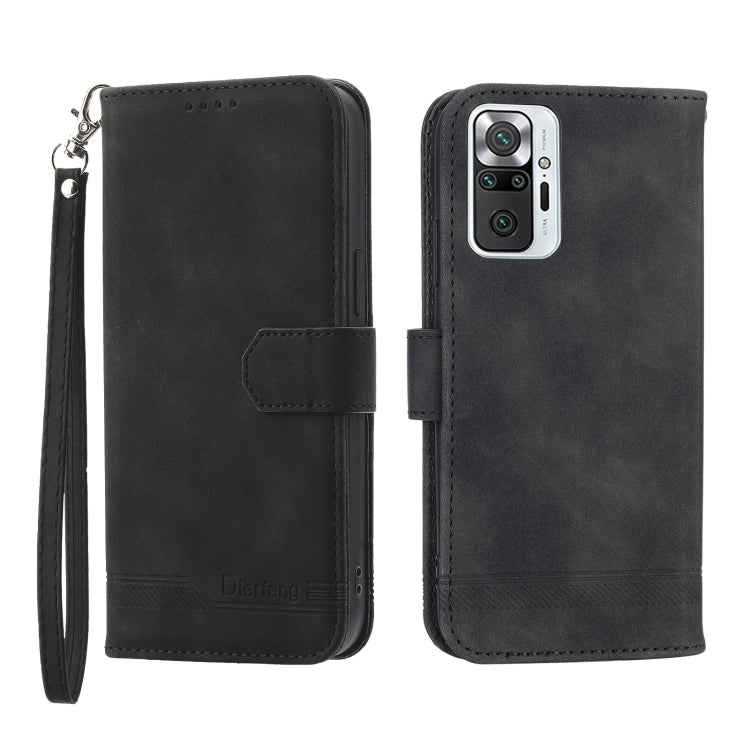 Custodia per cellulare in pelle Dierfeng Dream Line, For Xiaomi Redmi 10 5G, For Xiaomi Redmi Note 10, For Xiaomi Redmi Note 10 Pro, For Xiaomi Poco M4 Pro 4G