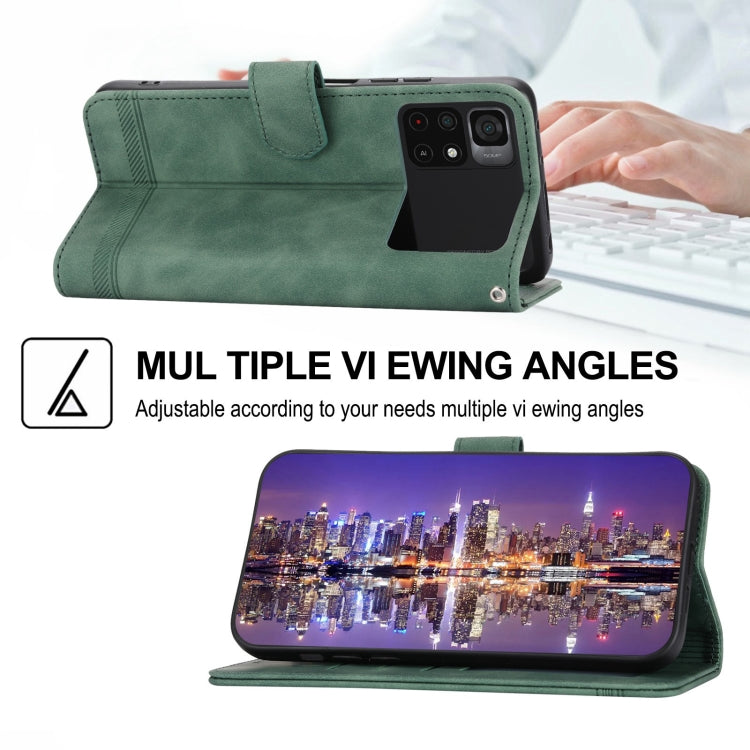 Custodia per cellulare in pelle Dierfeng Dream Line, For Xiaomi Poco X4 Pro 5G, For Xiaomi Redmi A1+, For Samsung Galaxy A04e, For Realme C20