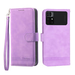 Custodia per cellulare in pelle Dierfeng Dream Line, For Xiaomi Poco X4 Pro 5G, For Xiaomi Redmi A1+, For Samsung Galaxy A04e, For Realme C20