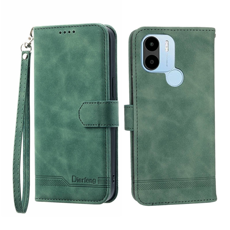 Custodia per cellulare in pelle Dierfeng Dream Line, For Xiaomi Poco X4 Pro 5G, For Xiaomi Redmi A1+, For Samsung Galaxy A04e, For Realme C20