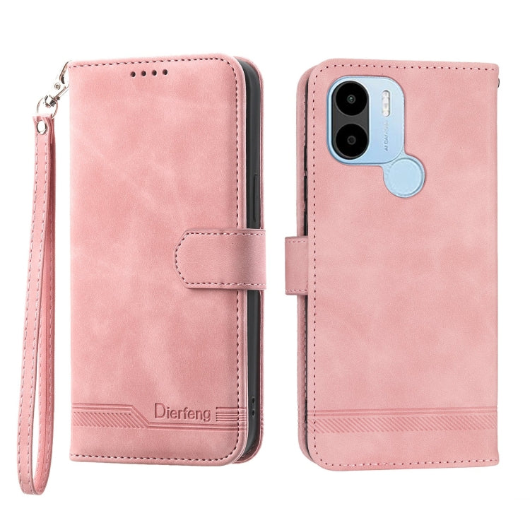 Custodia per cellulare in pelle Dierfeng Dream Line, For Xiaomi Poco X4 Pro 5G, For Xiaomi Redmi A1+, For Samsung Galaxy A04e, For Realme C20