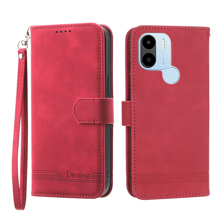 Custodia per cellulare in pelle Dierfeng Dream Line, For Xiaomi Poco X4 Pro 5G, For Xiaomi Redmi A1+, For Samsung Galaxy A04e, For Realme C20