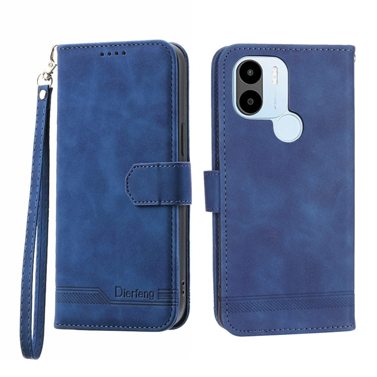 Custodia per cellulare in pelle Dierfeng Dream Line, For Xiaomi Poco X4 Pro 5G, For Xiaomi Redmi A1+, For Samsung Galaxy A04e, For Realme C20