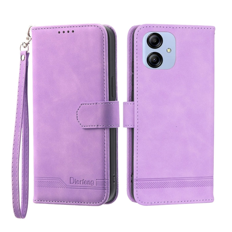 Custodia per cellulare in pelle Dierfeng Dream Line, For Xiaomi Poco X4 Pro 5G, For Xiaomi Redmi A1+, For Samsung Galaxy A04e, For Realme C20