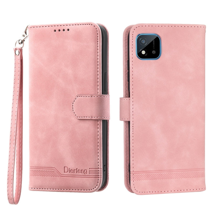 Custodia per cellulare in pelle Dierfeng Dream Line, For Xiaomi Poco X4 Pro 5G, For Xiaomi Redmi A1+, For Samsung Galaxy A04e, For Realme C20