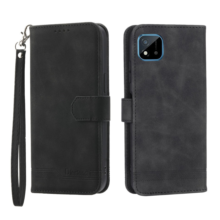 Custodia per cellulare in pelle Dierfeng Dream Line, For Xiaomi Poco X4 Pro 5G, For Xiaomi Redmi A1+, For Samsung Galaxy A04e, For Realme C20
