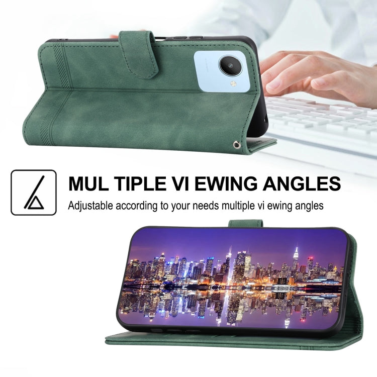 Custodia per cellulare in pelle Dierfeng Dream Line, For Realme C30, For Realme C31, For Realme C35, For Realme 9 4G