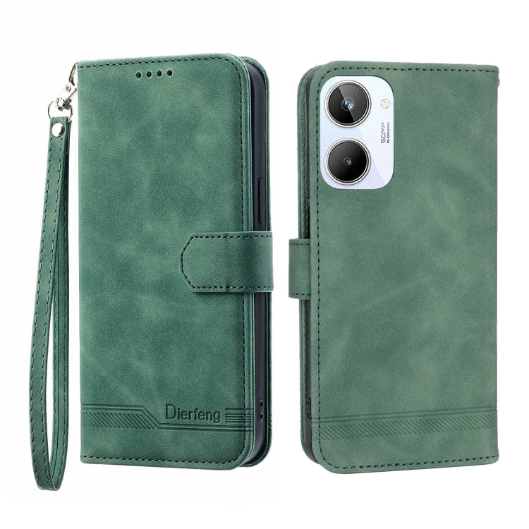 Custodia per cellulare in pelle Dierfeng Dream Line, For Realme 10 4G, For OPPO Reno7 5G, For OPPO Reno9 Pro, For OPPO A1 Pro