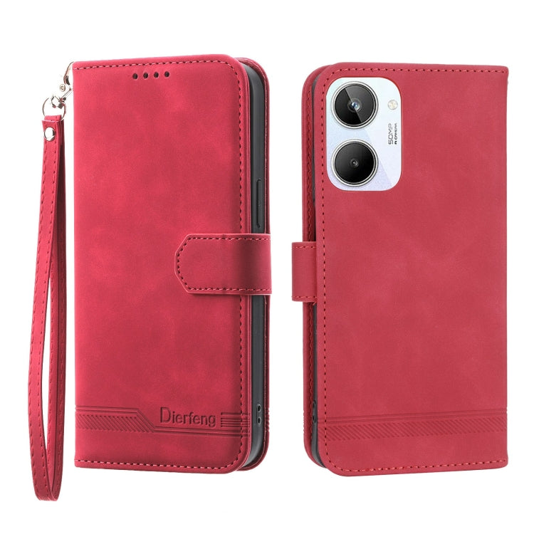 Custodia per cellulare in pelle Dierfeng Dream Line, For Realme 10 4G, For OPPO Reno7 5G, For OPPO Reno9 Pro, For OPPO A1 Pro