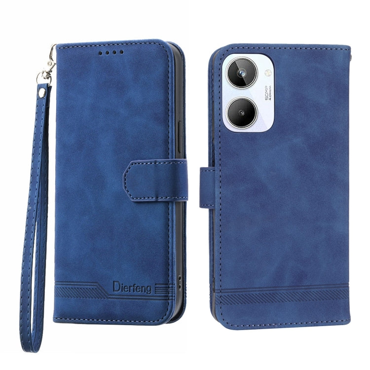 Custodia per cellulare in pelle Dierfeng Dream Line, For Realme 10 4G, For OPPO Reno7 5G, For OPPO Reno9 Pro, For OPPO A1 Pro