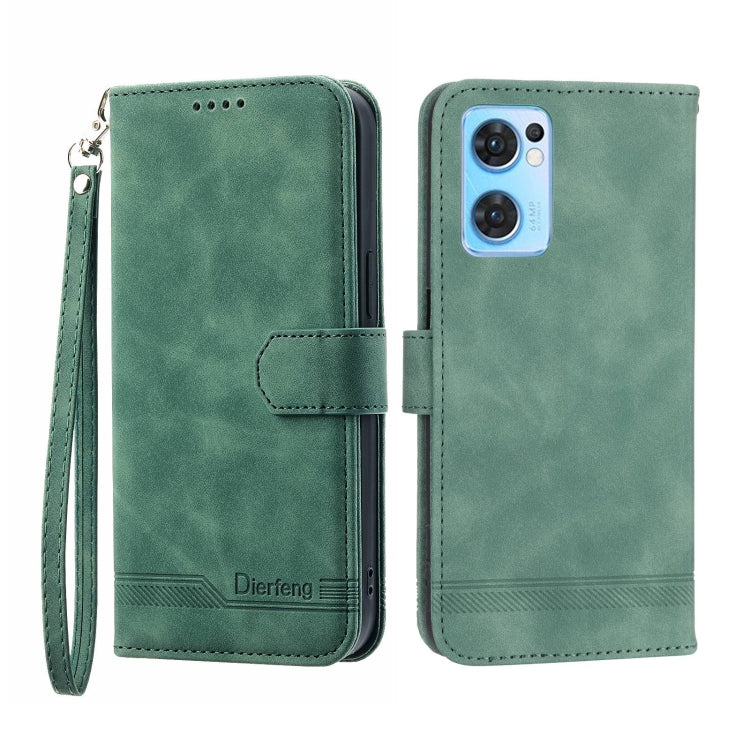 Custodia per cellulare in pelle Dierfeng Dream Line, For Realme 10 4G, For OPPO Reno7 5G, For OPPO Reno9 Pro, For OPPO A1 Pro