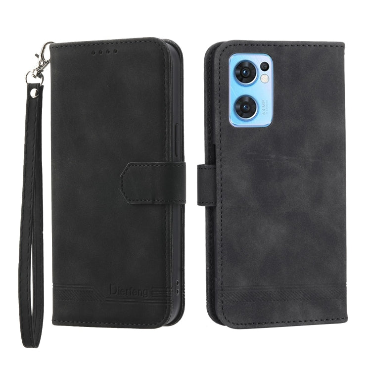 Custodia per cellulare in pelle Dierfeng Dream Line, For Realme 10 4G, For OPPO Reno7 5G, For OPPO Reno9 Pro, For OPPO A1 Pro