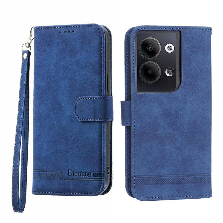 Custodia per cellulare in pelle Dierfeng Dream Line, For Realme 10 4G, For OPPO Reno7 5G, For OPPO Reno9 Pro, For OPPO A1 Pro