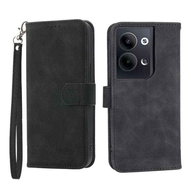 Custodia per cellulare in pelle Dierfeng Dream Line, For Realme 10 4G, For OPPO Reno7 5G, For OPPO Reno9 Pro, For OPPO A1 Pro