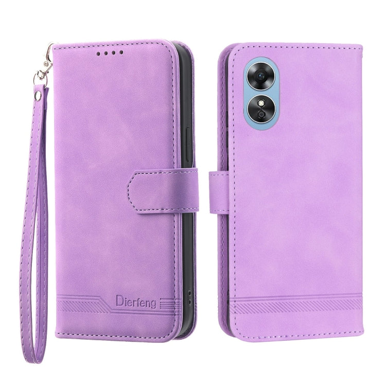 Custodia per cellulare in pelle Dierfeng Dream Line, For Realme 10 4G, For OPPO Reno7 5G, For OPPO Reno9 Pro, For OPPO A1 Pro