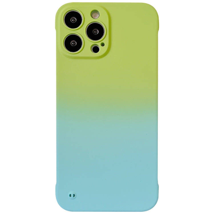 Custodia per telefono sfumata con sensazione di pelle senza cornice, For iPhone 12 Pro, For iPhone 12, For iPhone 11 Pro Max, For iPhone 11