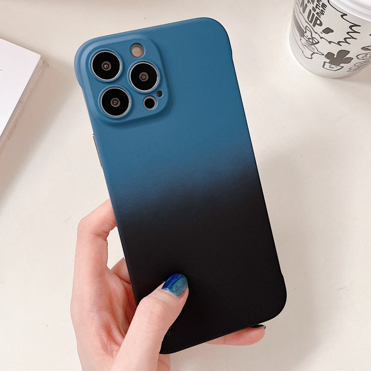 Custodia per telefono sfumata con sensazione di pelle senza cornice, For iPhone XS Max, For iPhone XS / X, For iPhone XR