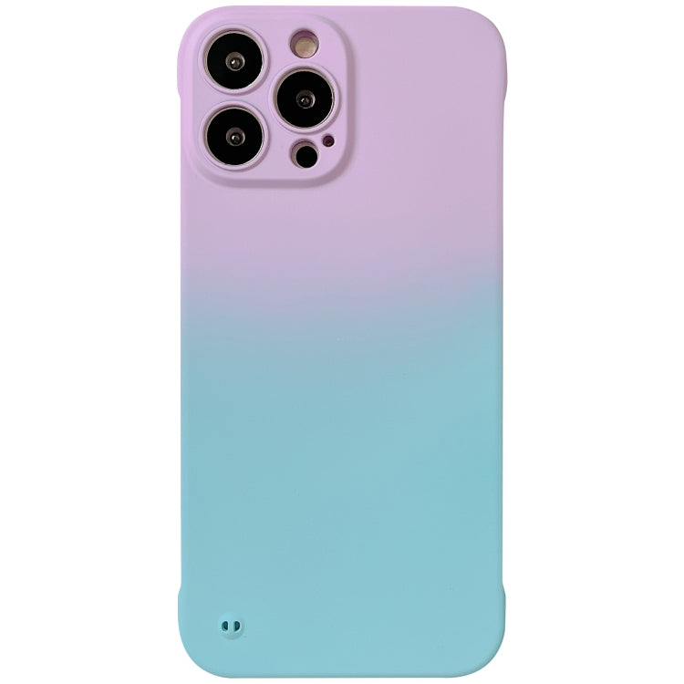 Custodia per telefono sfumata con sensazione di pelle senza cornice, For iPhone XS Max, For iPhone XS / X, For iPhone XR