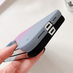 Custodia per telefono sfumata con sensazione di pelle senza cornice, For iPhone XS Max, For iPhone XS / X, For iPhone XR