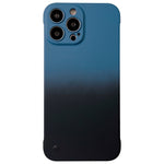 Custodia per telefono sfumata con sensazione di pelle senza cornice, For iPhone XS Max, For iPhone XS / X, For iPhone XR