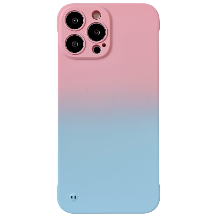 Custodia per telefono sfumata con sensazione di pelle senza cornice, For iPhone XS Max, For iPhone XS / X, For iPhone XR
