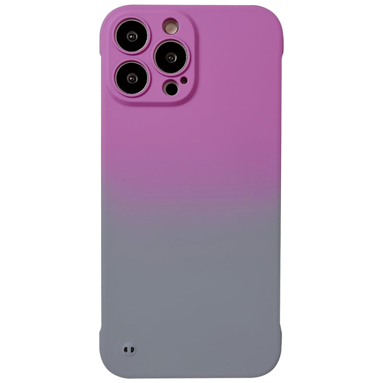 Custodia per telefono sfumata con sensazione di pelle senza cornice, For iPhone XS Max, For iPhone XS / X, For iPhone XR